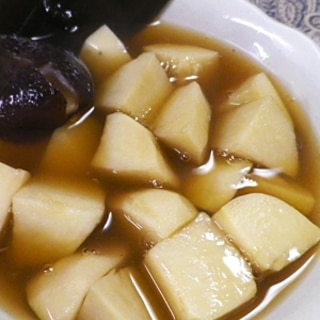 里芋のシンプル椎茸昆布煮